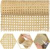 Various Sizes Octagonal Rattan Mesh Belt Indonesian Rattan Belt Decorative Furniture Material Table Wall Handmade Rattan