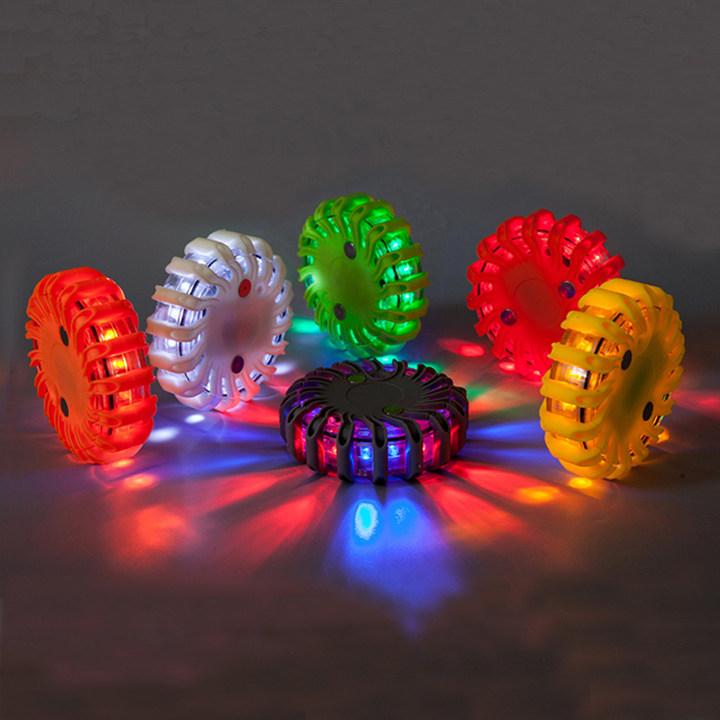 9 Modes Magnetic Car Emergency Safety Flare LED Strobe Warning Lights Beacon Set Flare Safety Usb Rechargeable Road Flare Kit