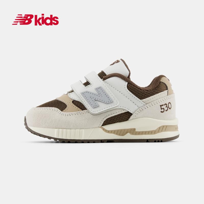 New Balance Тканевые ботинки средней высоты для малышей, младенцев и детей KV530WBI