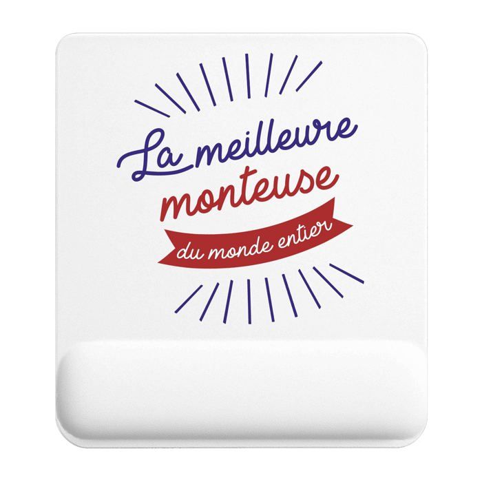 Tapis de souris Monteuse Meilleure Monde