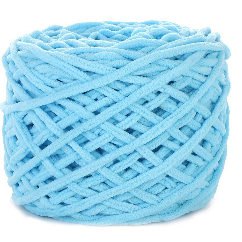 Рукоделие Вязание крючком Пряжа Однорядная нить Крючок Нитка для обуви Толстая линия Домашние тапочки Шарф Подушка Монохромный однотонный цветной клубок ниток