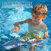 2.4G RC Shark with Waterproof Remote Control, Water Spray & LED, High Simulation Animal Toy for Kids Summer Pool Party