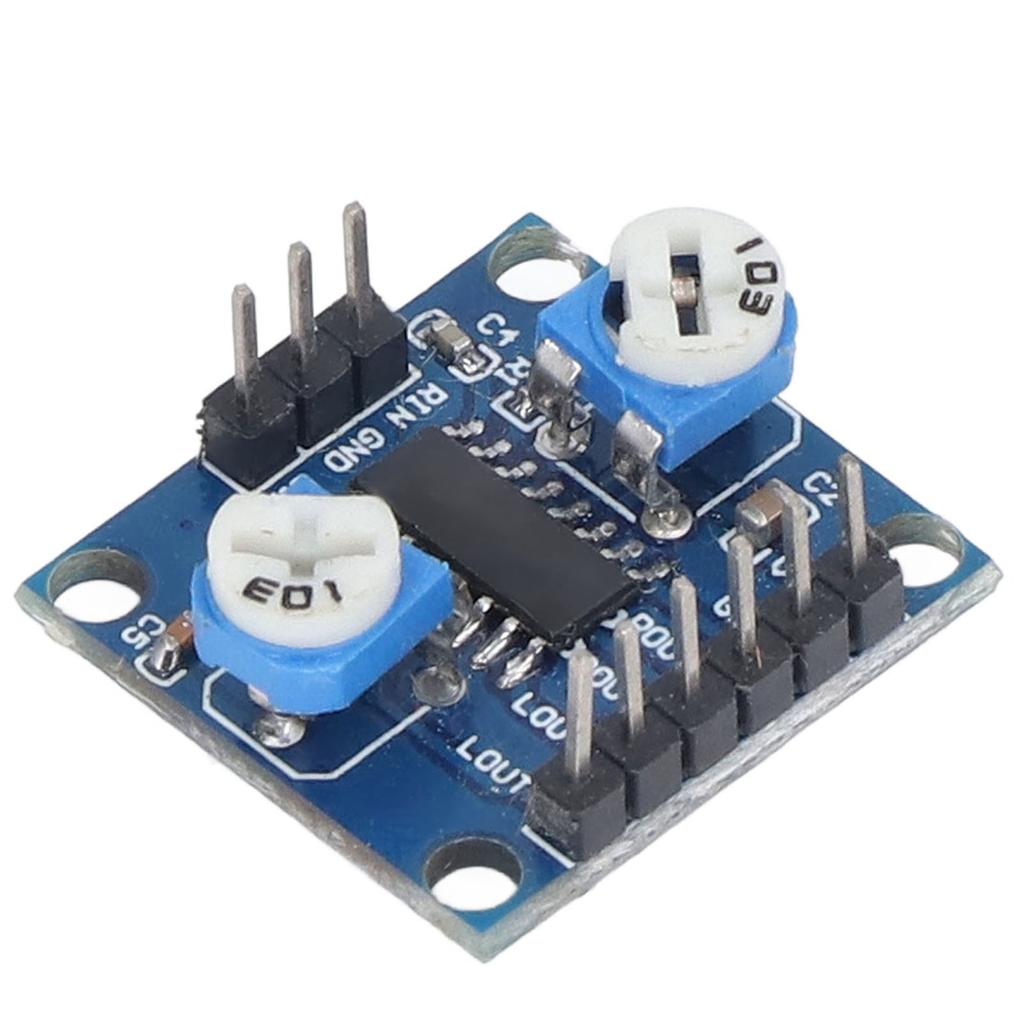 5PCS 5Wx2 Digital Amplifier Board Stereo Amplifier Module with Volume Potentiometer PAM8406