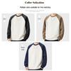 JEANSWEST Men's Casual Round Neck Long Sleeve Sweatshirt