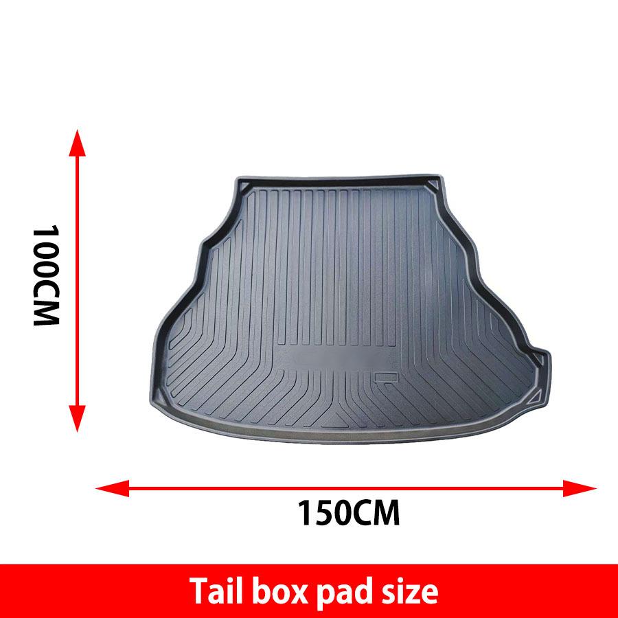 Износостойкий Водонепроницаемый Экологичный Коврик в Багажник из ТПЭ для Honda Fit