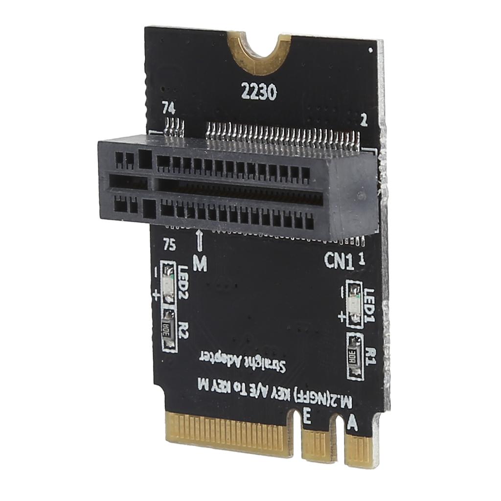 Адаптер-карта M.2 SSD KEY A E NGFF на Nvme Твердотельный накопитель Вертикальная плата-адаптер