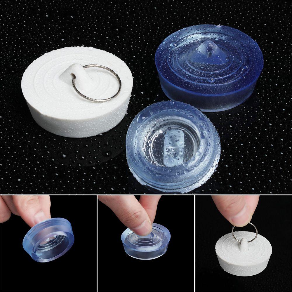 Durable Round Bathroom Supplies Leakage-proof Drain Cover Bathtub Stopper Water Sink Plug Sewer