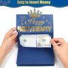 Birthday Money Envelope for Cash DIY Money Holder And Gift Card Organizer with 6 Slots Holiday Surprise Cash Envelopes Gifts for Men Women