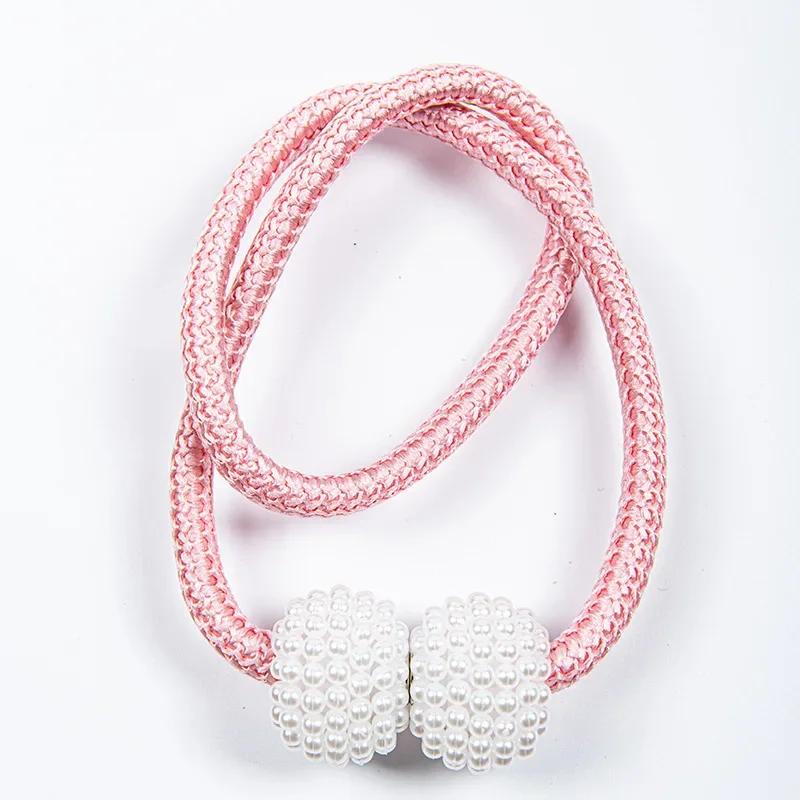 Новые магнитные зажимы для штор Pearl, держатели для штор, зажимы для пряжек, подвесные шарообразные пряжки, аксессуары для декора штор