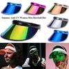 Plastic Anti-UV Sunshade Hat Women Men Visor Caps Summer Baseball Hat Outdoor Sunshade