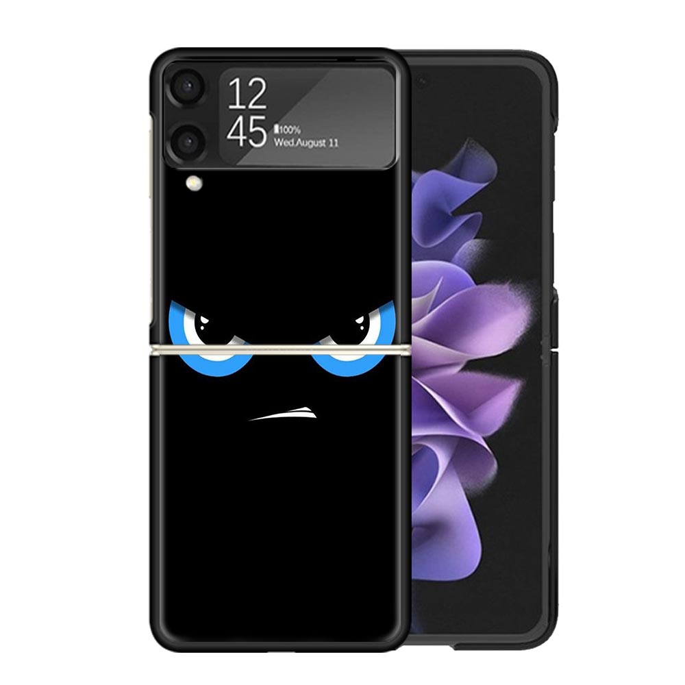 Смешные милые чехлы для Samsung Galaxy Z Flip 4 5 6 7 3 Z Flip7 Flip6 Flip4 Flip5 Flip3 5G Жесткие противоударные чехлы Fundas Cover Galaxy