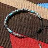 KND Silver & Turquoise Beads Bracelet