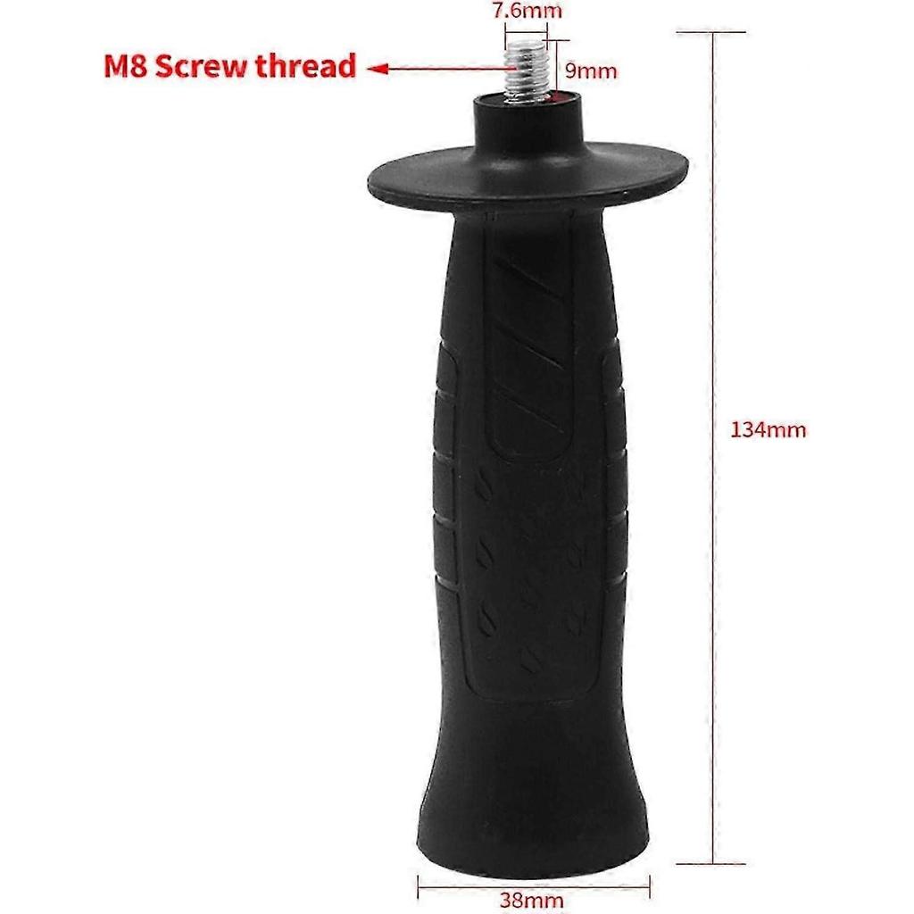 M8/134mm Handle For Sanders, Angle Grinding Handle, Angle Grinder Accessories, Comfortable Grip Handle Non-slip Auxiliary Sander Handle Accessories