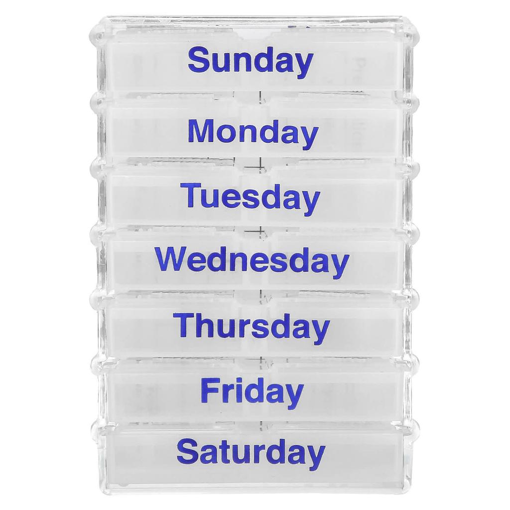 Органайзер для таблеток, еженедельный 4 раза в день (Выскочить), 1 Планировщик таблеток