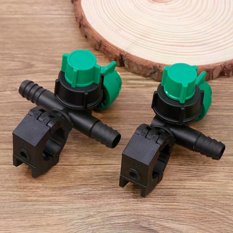Adjustable Fan Spray Nozzle External Thread for Agriculture Garden Irrigation Tubing Pesticide Sprayer Watering Tool