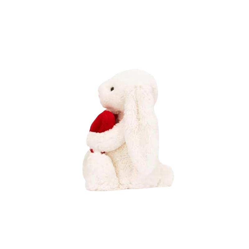 JELLYCAT День святого Валентина Заяц Бонни Красное Сердце Кукла Плюшевая Кукла Высота 18/31 см