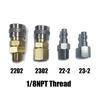 Американская система, резьба 1/8 NPT, быстроразъемное соединение Foster, папа 22-2 или 23-2, мама 2202, 2302