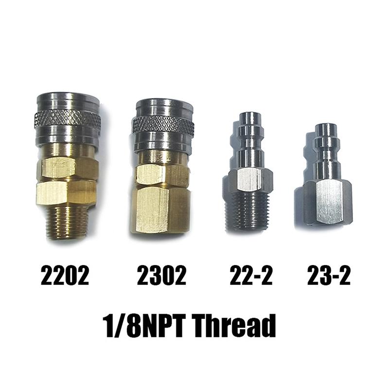 Американская система, резьба 1/8 NPT, быстроразъемное соединение Foster, папа 22-2 или 23-2, мама 2202, 2302
