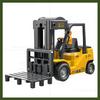NEW 1/64 Remote-controlled Alloy Forklift Engineering Vehicle Tabletop Toys Liftable Stunt Vehicle Model Collection Gift For Boy