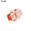Split Bolt Connector Antenna Grounding Connector Copper Split Bolt Connector Rose Gold Cord Bolt Copper Split Connector Cable