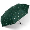 MAYDU M3101 Gold Heart Foldable UV Protection Sun Umbrella