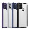 Роскошный прозрачный чехол для Samsung Galaxy A21s A31 A51 A71 M31 M51 Мягкий бампер Защита объектива Прозрачная жесткая ПК Силиконовая задняя крышка