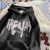 Unisex Heavyweight Fleece Hoodie With Letter Print Soft Suede-like Fabric Oversized Fit Winter Streetwear