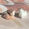 Fashionable Playful Alpacas Keychain Craft from Sturdy Resin Materials Portable for Personalize Accessories Fan