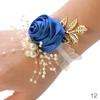 1PC Bracelet Accessorie Bride Wrist Flower Pearl Hand Flowers Romantic Wedding Elegant Bridesmaids