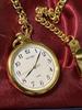 [USED] Fully Functional SEIKO ALBA Success Vintage Gold-plated Pocket Watch