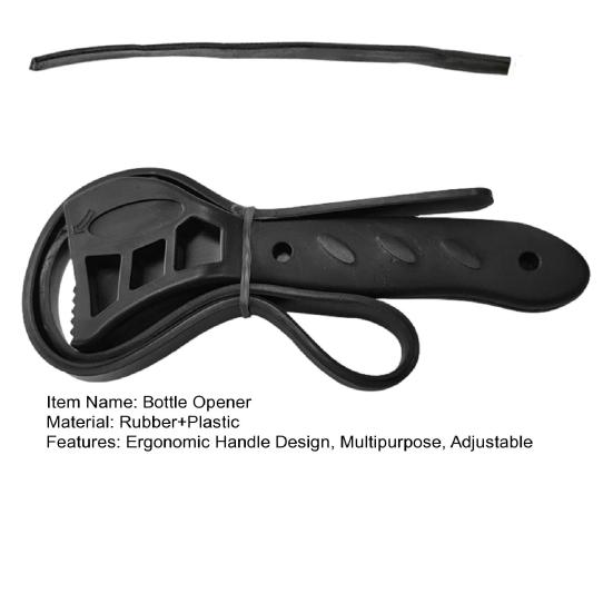 1/2 шт. Регулируемый ленточный ключ для масляного фильтра, сантехники, крана для раковины, инструмент для труднодоступных мест, эргономичная ручка, многоцелевой ленточный ключ, открывалка для бутылок