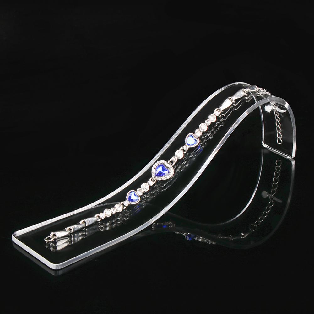 Show Case Desktop Storage Exhibitor Watch Display Bracelet Holder Jewellry Stand Necklace Organizer