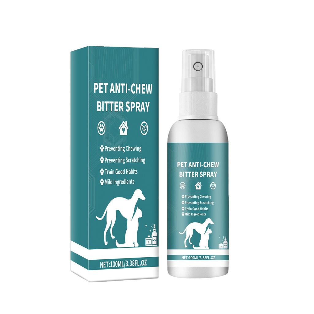 Anti-chew Spray Pet Behavior Modification Anti-bite Scratching Spray For Cats And Dogs 100ml