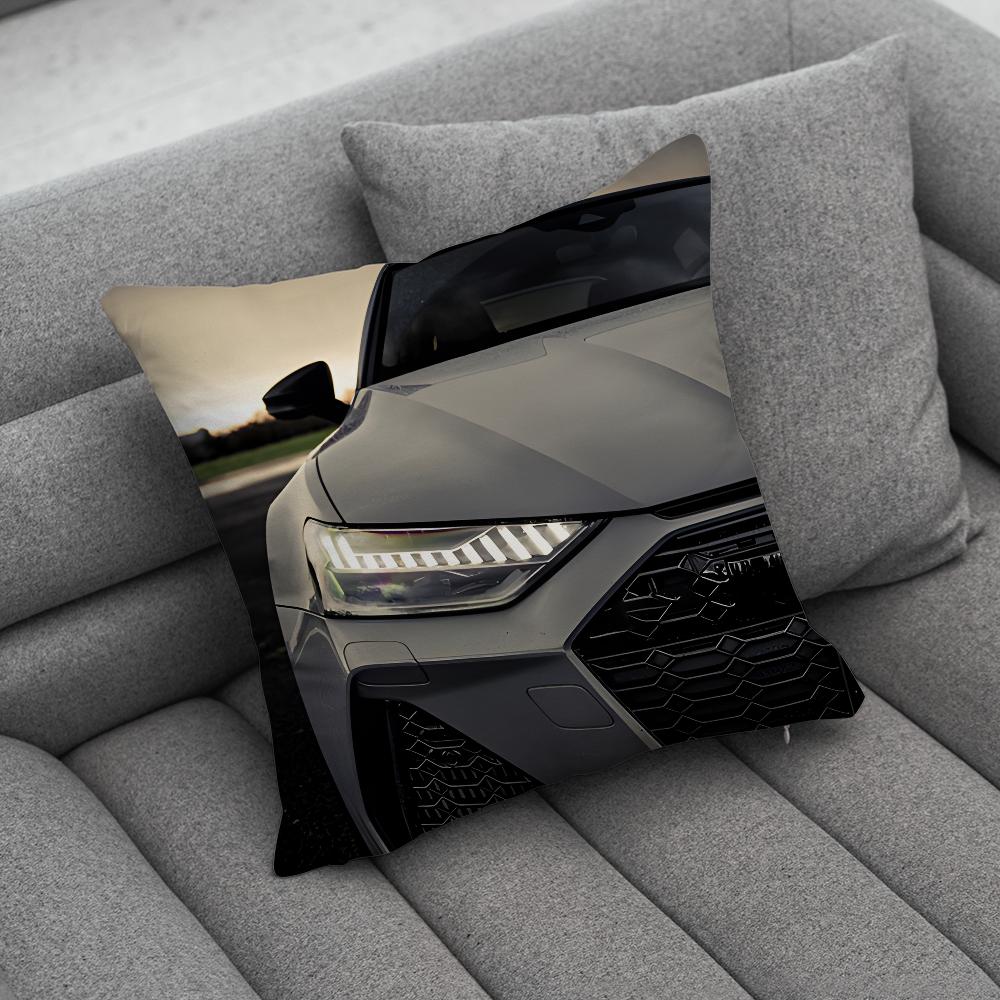 Sports Car AAudiS RS Pillow Case Soft Cushion Cases for Farmhouse Sofa Decor Home Decorations and Protector