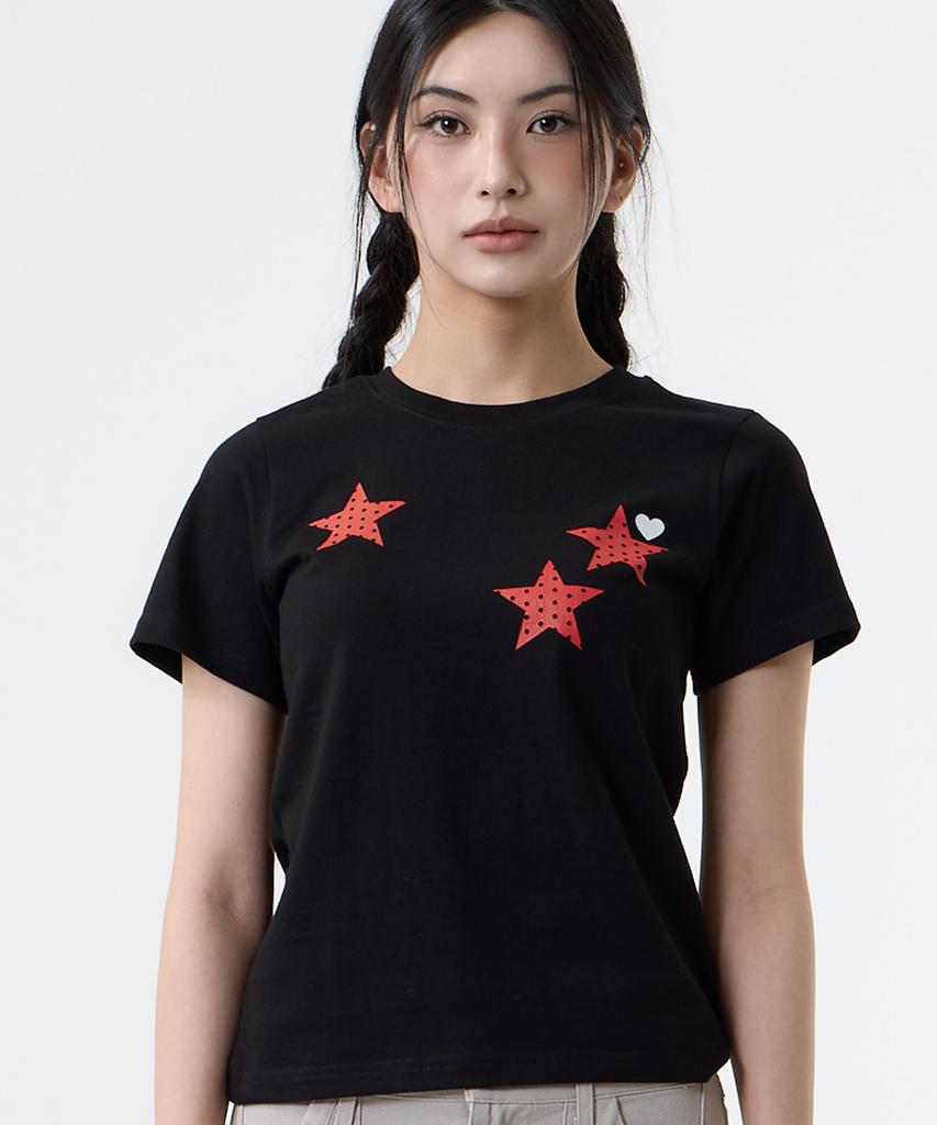 Nasttingijeubeleoldaenmi Футболка Dot Star_Черный