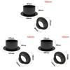 Round Wall Flange Connector Black Vent Pipe Adapter Exhaust Pipe Connector  Ventilation Pipe