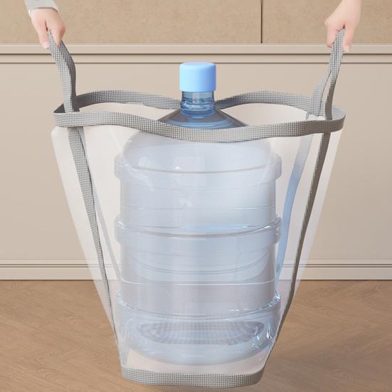 Корзина для грязного белья настенная установка большая вместимость нейлоновая сетка корзина для белья хранение в ванной