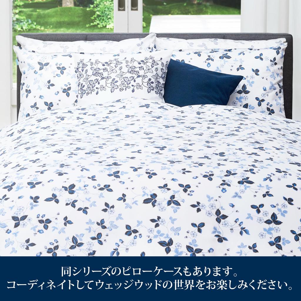 Одеяло nishikawa Duvet Ink Smooth to the Легко надевать и снимать с помощью быстрого Made in Blue PI04130698 [Nishikawa] Чехол, односпальный, стирающийся, 100% хлопок,