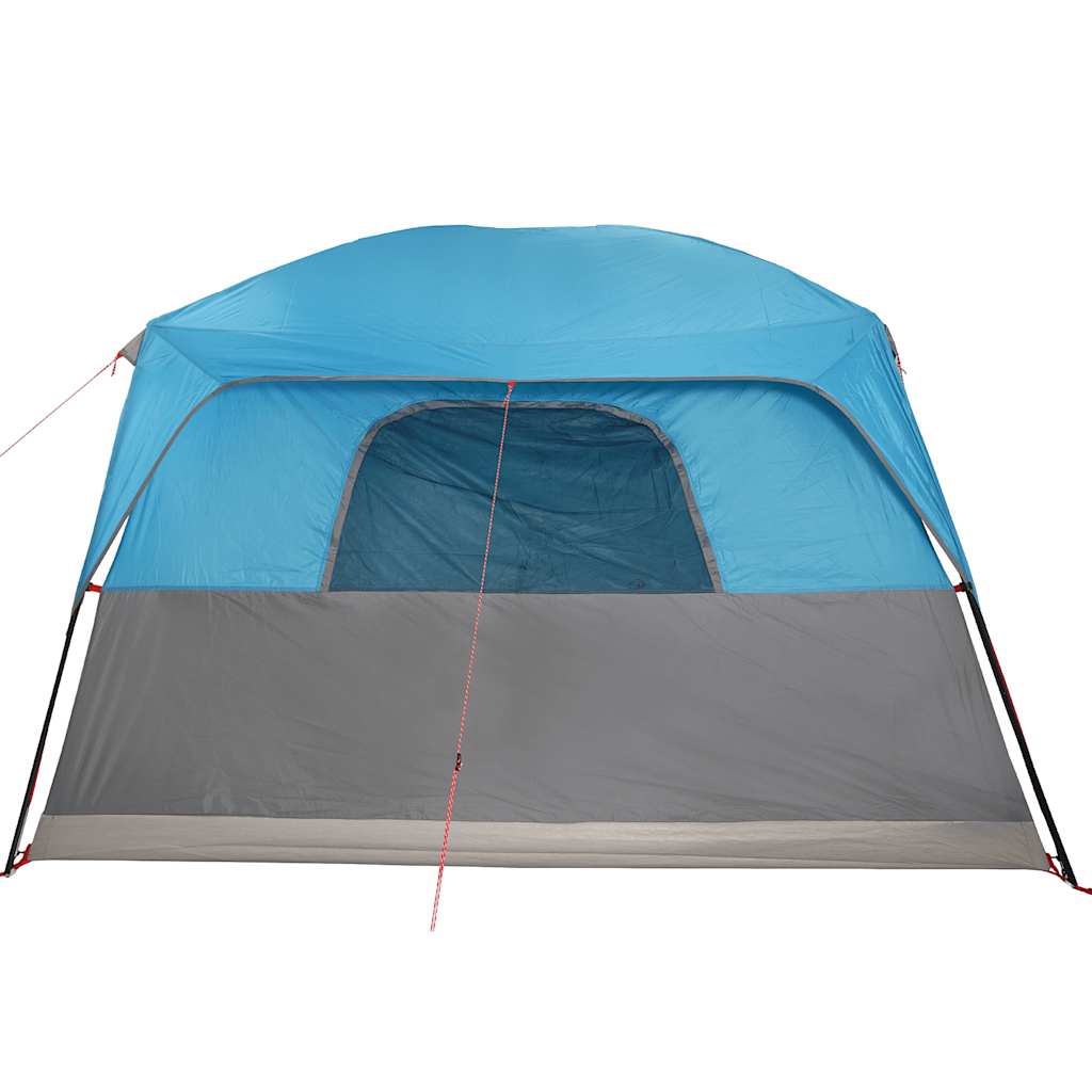 Family Tent for 8 Persons Blue Waterproof