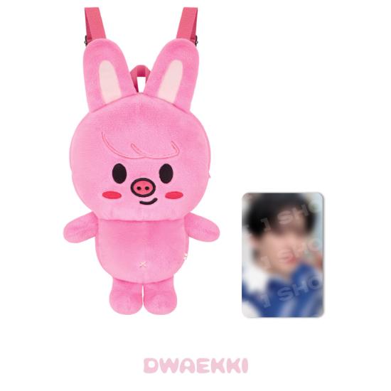 Предзаказ 6-го фанмитинга Stray Kids Stay in Our Little House Плюшевый рюкзак SKZOO