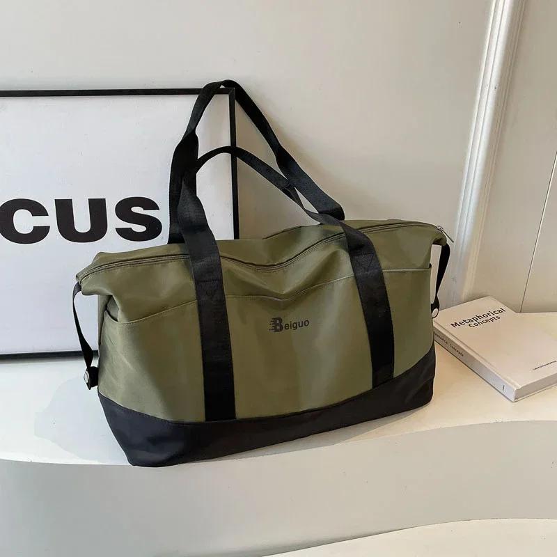 Женские складные дорожные сумки большой вместимости на молнии, лаконичные милые сумки, большие многофункциональные сумки, мода