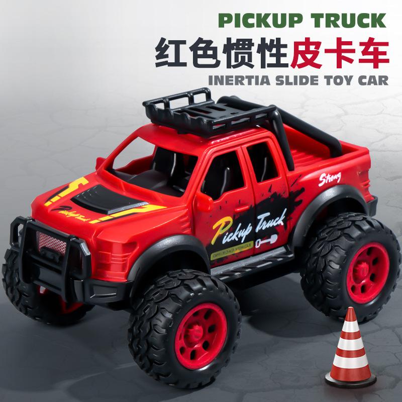Kids Mini Convertible Sports Car Toy Inertia Plastic Model For Boys Girls