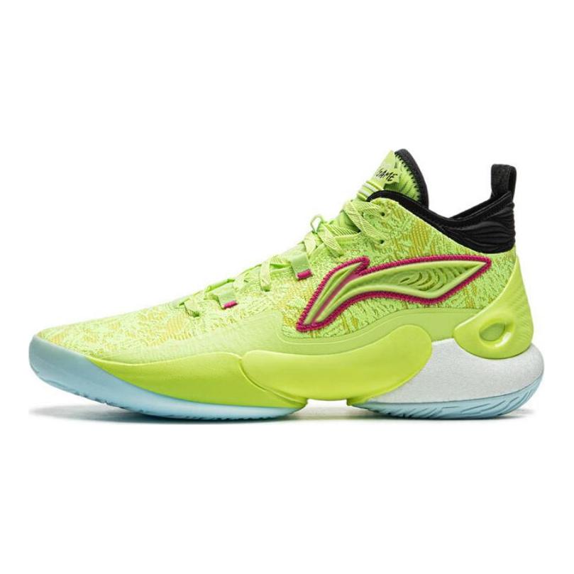 Баскетбольные кроссовки Li Ning YuShuai 18 Мужские Низкие Зелено-Черные ABAU087-2