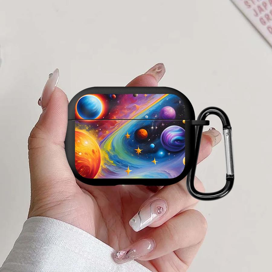 Межзвездный Кейс Для Airpods 4 1 2 Pro3 Pro2 3 Pro Чехлы Для Наушников Обложка