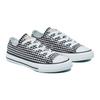 Converse Chuck Taylor All Star Canvas Удобные Дышащие Низкие Детские Кеды из Канваса Детские кроссовки Черные Белые 670693F