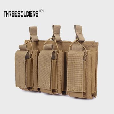 Тактический жилет Real CS MOLLE с тройным подсумком для аксессуаров - Многоцелевая сумка для хранения инструментов и мелочей для активного отдыха