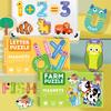 Kids Letters Numbers Animal Vehicle Refrigerator Sticker Magnetic Cognitive Matching Puzzle Educational Toy for Children