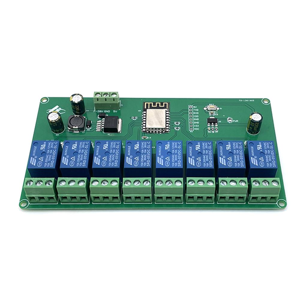 ESP8266 5V WiFi Relay Module 8 Channel APP Control for Smart Home Automation System