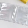 Mini Card Holders Album 40 Pocket Collection Photocard Book for Kids and Adults Portable Photo Binder with Clear Sleeves
