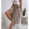 Women's European and American INS Casual Polka Dot Slit Skirt - Versatile and Trendy